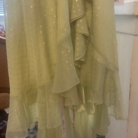 ✔️#73B BNWT MAC DUGGAL dress in Pistaccio # 70163 - Picture 6 of 9